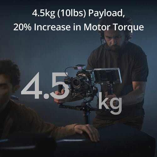 DJI RS 4 Pro 3-Axis Gimbal Stabilizer Combo for Mirrorless Cameras - Professional Video Stabilization for Filmmaking, Vlogging & Cinematic Shots