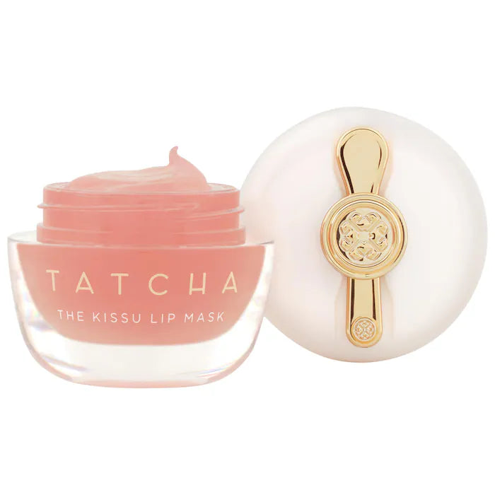 Tatcha The Kissu Lip Mask - Hydrating Overnight Lip Treatment for Dry & Chapped Lips - Perfect for Nighttime Skincare Routine & Winter Lip Care