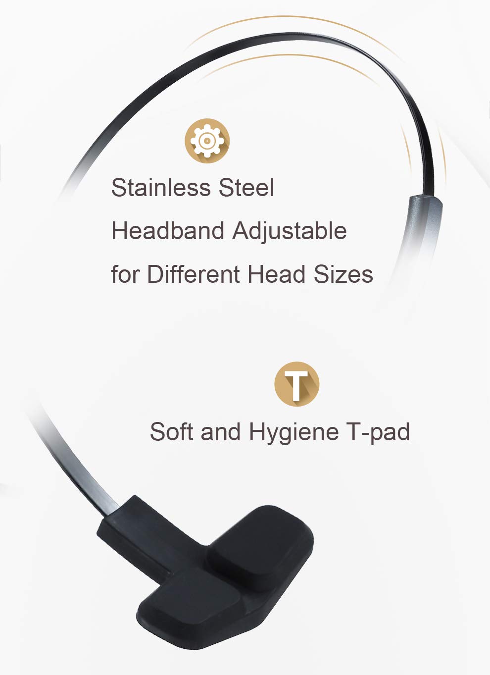 Noise Cancelling USB Headset with Mic Mute - Mono Computer Headphone for Call Center, Office & Business - Compatible with PC, Softphone, Microsoft Teams, Skype - Clear Voice for Voice Recognition & Online Meetings - Perfect for Remote Work, Customer Service & Video Conferencing