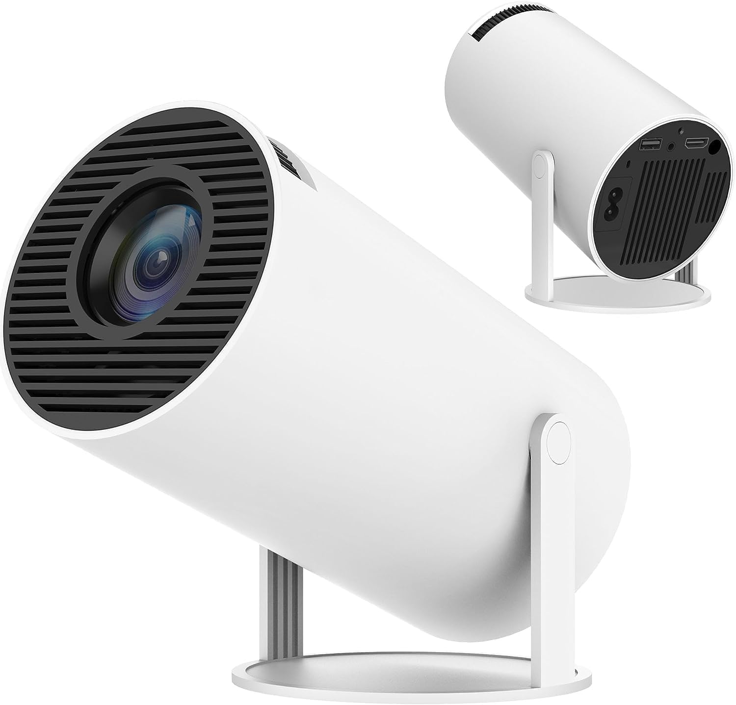 4K Mini Projector with WiFi Bluetooth 5.0 - Home Theater for Movies Outdoors