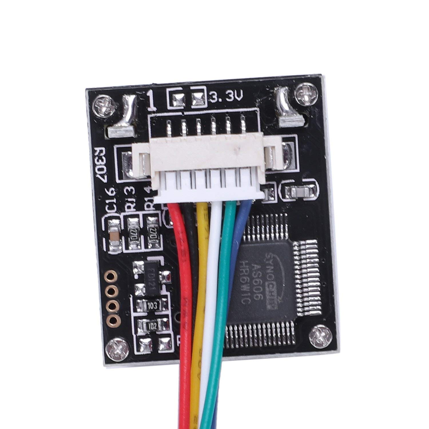 Tbkoeudhg R307 High-Speed USB Capacitive Fingerprint Reader Module - Secure Biometric Scanner for Access Control, Time Attendance & Smart Locks | Compatible with Windows, Mac & Linux Systems