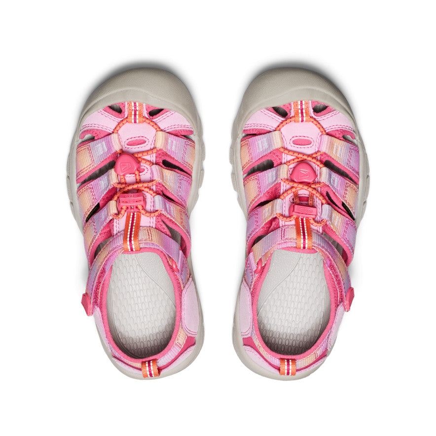 Big Kids' Newport H2 Sandals | Hot Pink/Orchid Petal Color | Waterproof Beach Shoes for Girls, Summer Outdoor Play & Poolside Fun