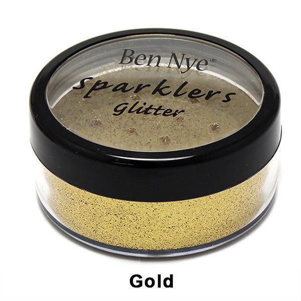 Ben Nye Sparklers Loose Glitter - Premium Cosmetic Glitter for Face, Body & Hair - Perfect for Halloween, Parties, Makeup & Nail Art