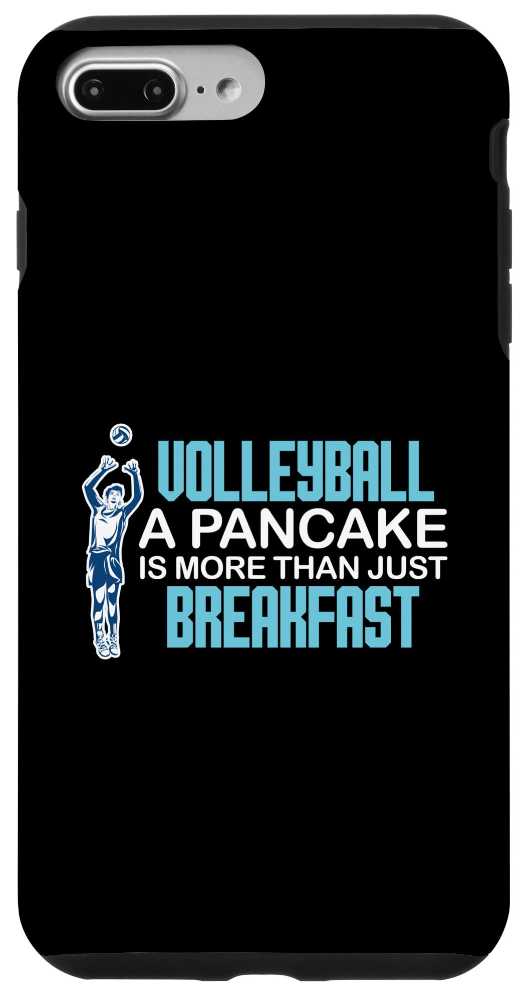 iPhone 7 Plus/8 Plus Shockproof Case - Slim Protective Cover with Pancake Design for Daily Use, Work & Travel