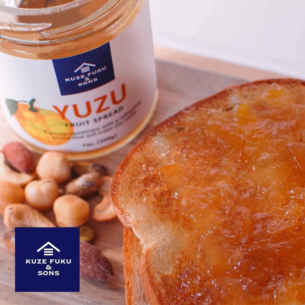 Premium Japanese Yuzu Citrus Marmalade - Natural Fruit Spread with No Artificial Additives (7oz, 3 Jars) | Perfect for Toast, Desserts & Gift Giving