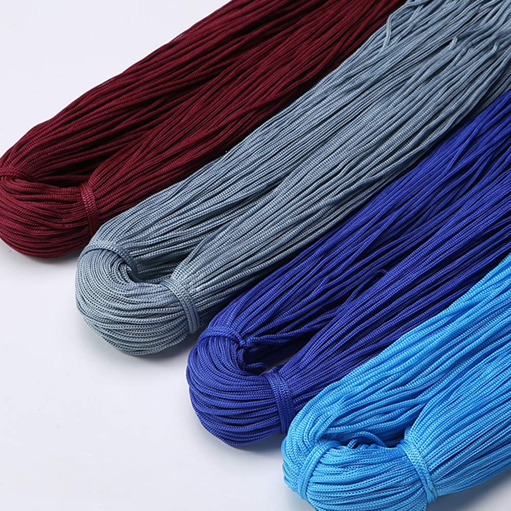400g Knitting Yarn for Crochet Hats & Bags - Soft Hand Knitting Nylon Yarn in Pink & Purple - Perfect for DIY Crafts, Scarves, and Winter Accessories