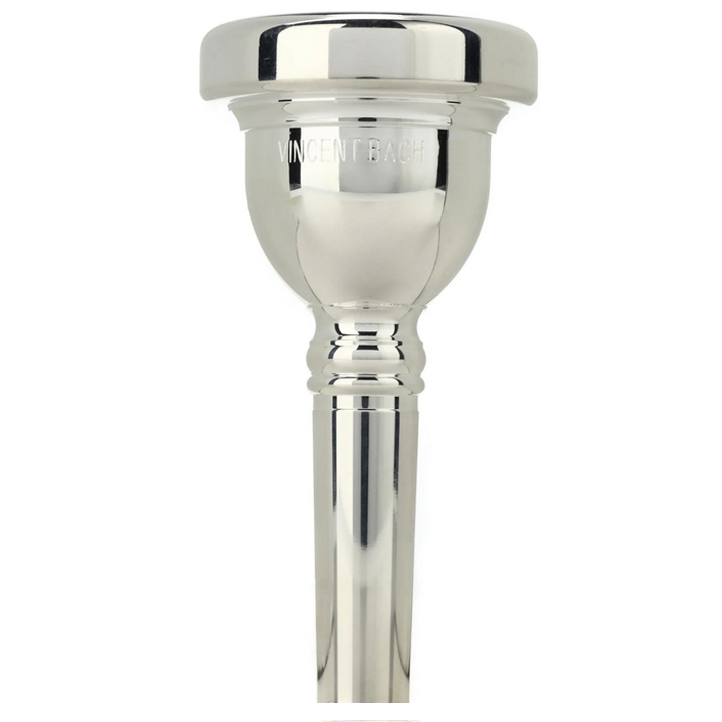 Bach Classic Trombone Silver Plated Mouthpiece Small Shank 8 - Professional Brass Instrument Accessory for Band, Orchestra & Solo Performances