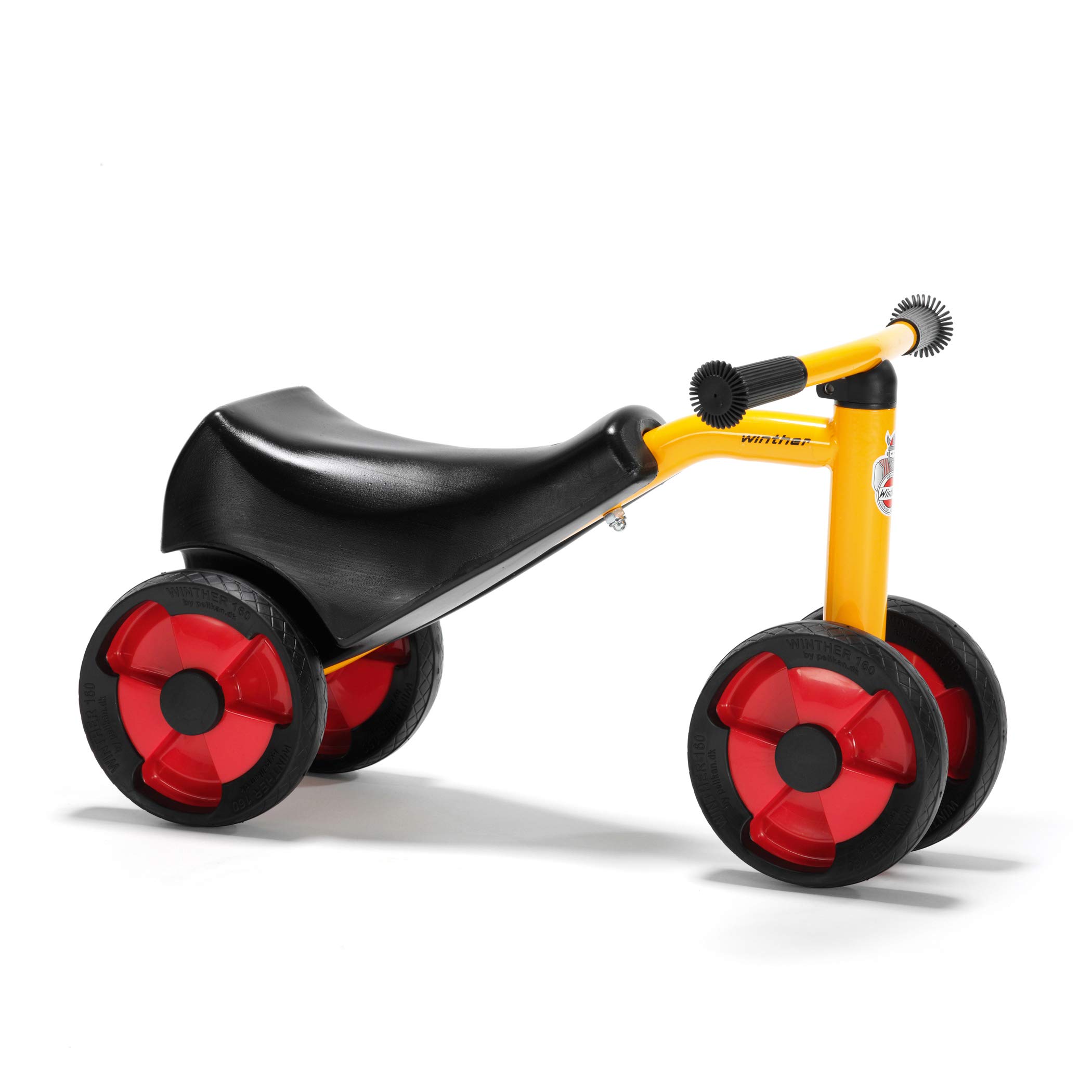 Winther Safety Scooter for Kids - 3 Wheel Ride On Toy with Adjustable Handlebar & LED Lights - Perfect for Outdoor Play, Backyard Fun & Preschool Activities