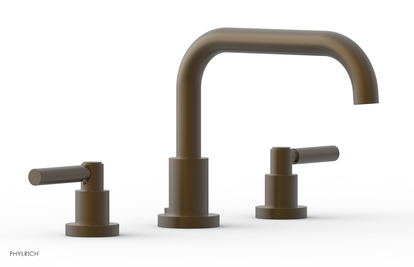 Premium Deck Tub Set with Lever Handles - D1132D - Durable Outdoor Faucet for Garden, Patio, and Poolside Use