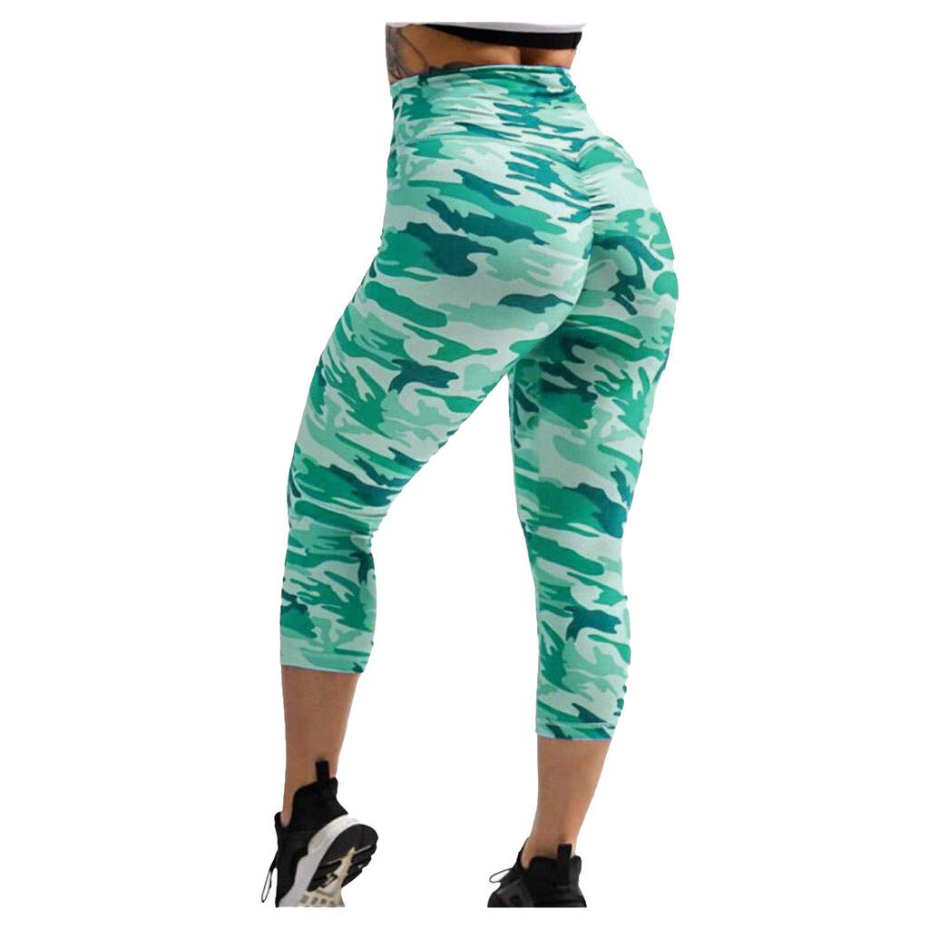 PLENTOP Women's High Waist Tie Dye Yoga Pants - 4-Way Stretch Tummy Control Workout Capris for Running, Gym & Lounge - Comfortable Athletic Leggings for Women