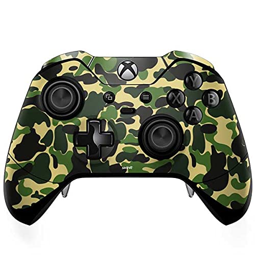 Skinit Green Street Camo Gaming Skin Decal for Xbox One Elite Controller - Custom Protective Cover for Enhanced Grip & Style - Perfect for Gaming Sessions, Tournaments & Collectors