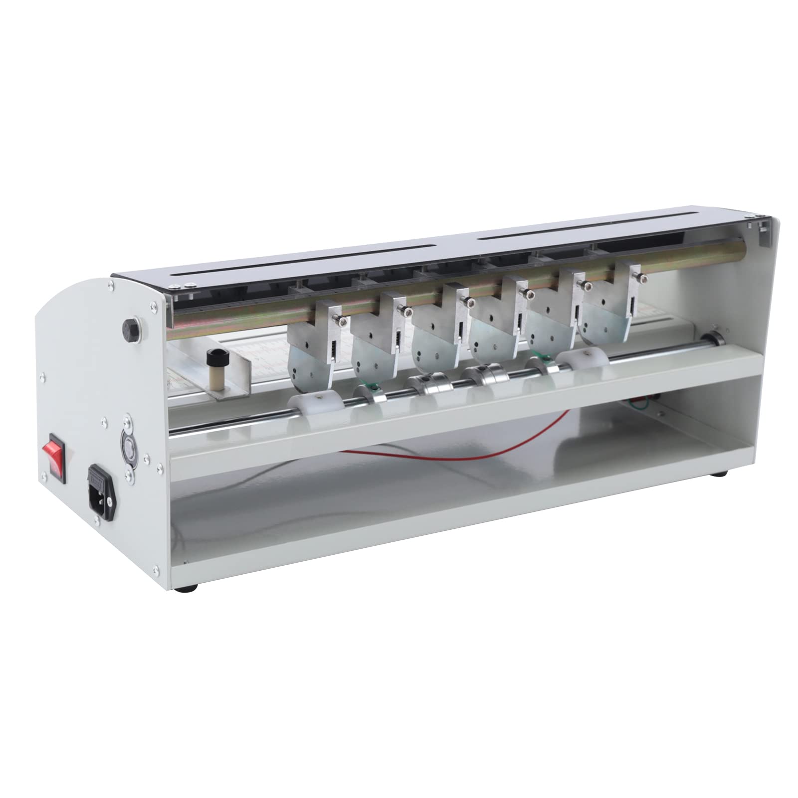 Electric Paper Creasing Machine 110V - 3-in-1 Card Scorer, Perforator & Cutter | Heavy Duty Steel Construction | Perfect for DIY Greeting Cards, Invitations & Craft Projects (Model QY-H500)