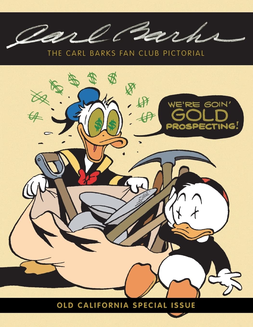 The Carl Barks Fan Club Pictorial: Old California Special Edition - Vintage Disney Comics Collectible for Fans & Historians - Perfect for Disney Collectors, Comic Enthusiasts, and California History Buffs
