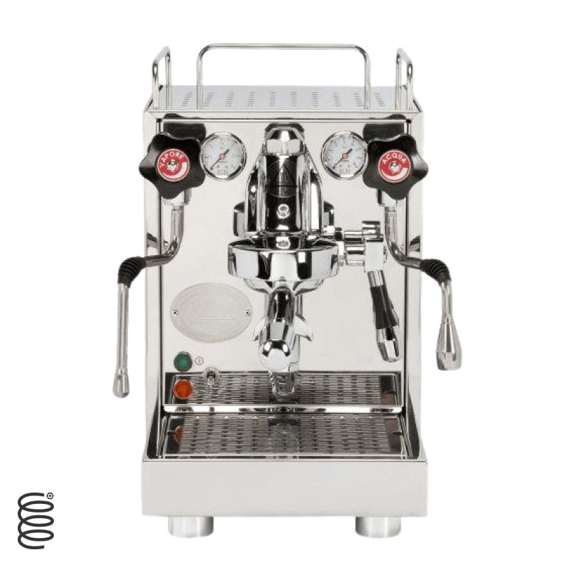ECM Mechanika V Slim Espresso Machine with Olive Wood Accents - Perfect for Home Baristas & Coffee Enthusiasts