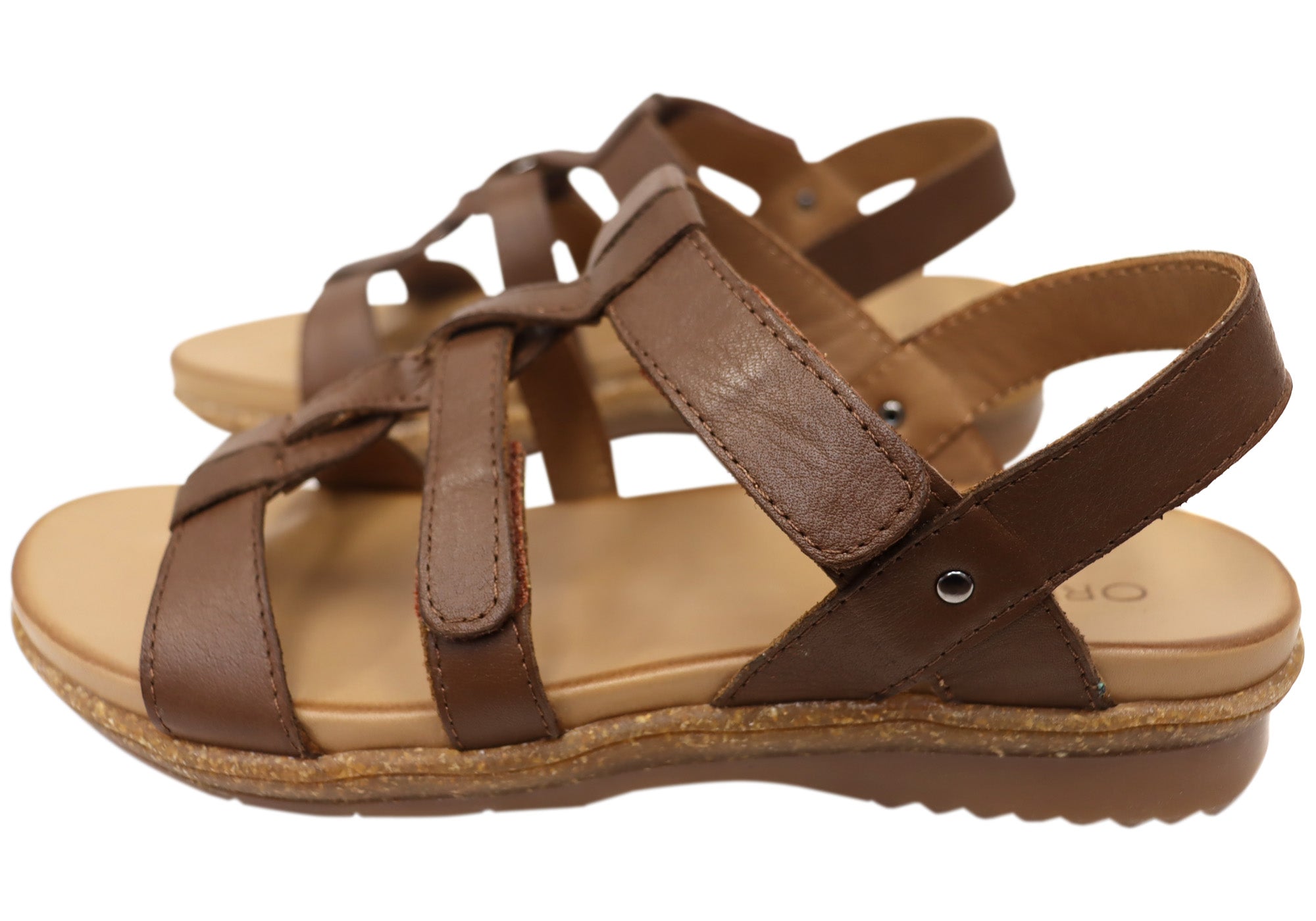 Orizonte Mosman Women's Comfortable European Leather Sandals - Stylish Summer Walking Shoes for Beach, Vacation & Casual Outings