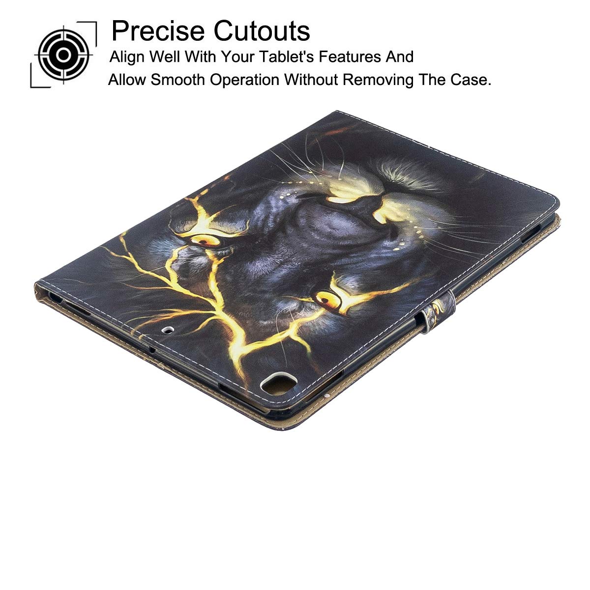 GSFY Magnetic Smart Cover Case for iPad 7th Gen 10.2