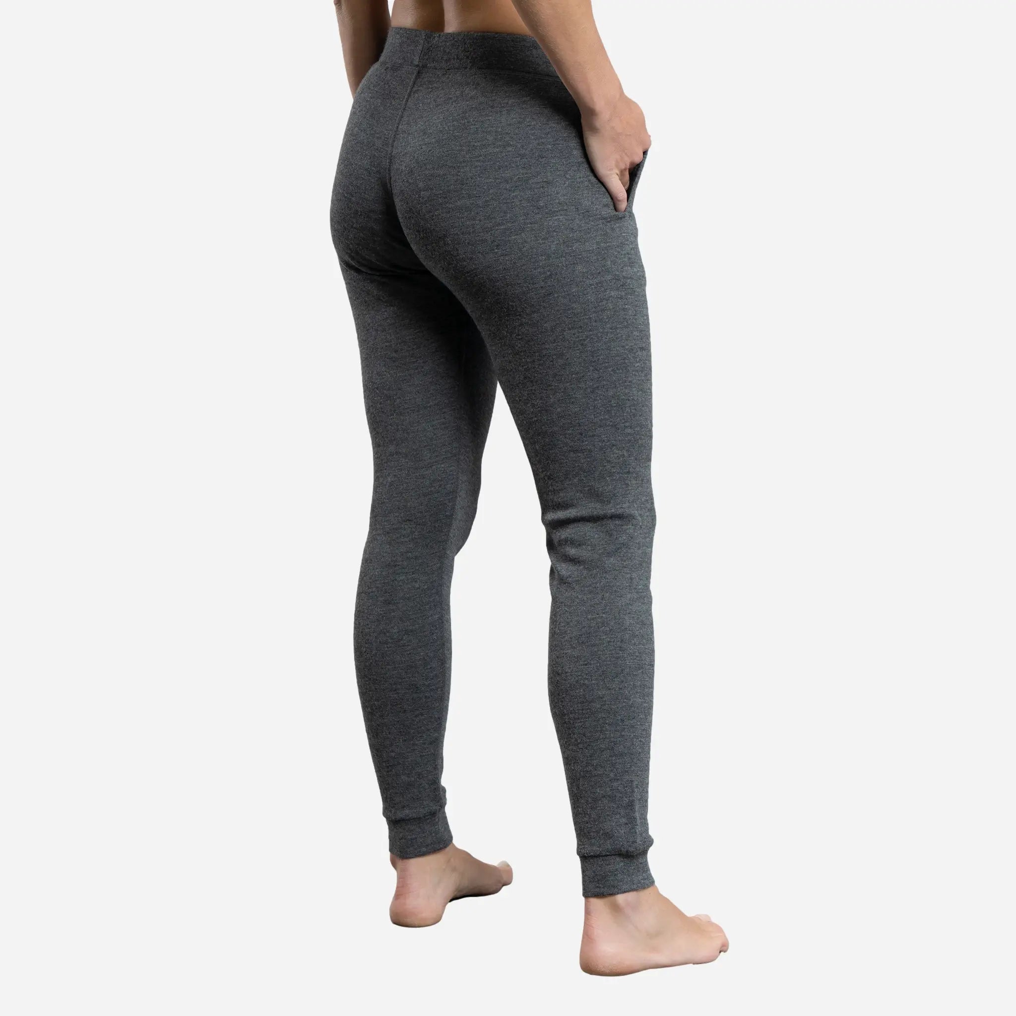 Premium Women's Alpaca Wool Joggers - Ultra Soft 300 Lightweight Fleece Lounge Pants for Yoga, Travel & Winter Comfort