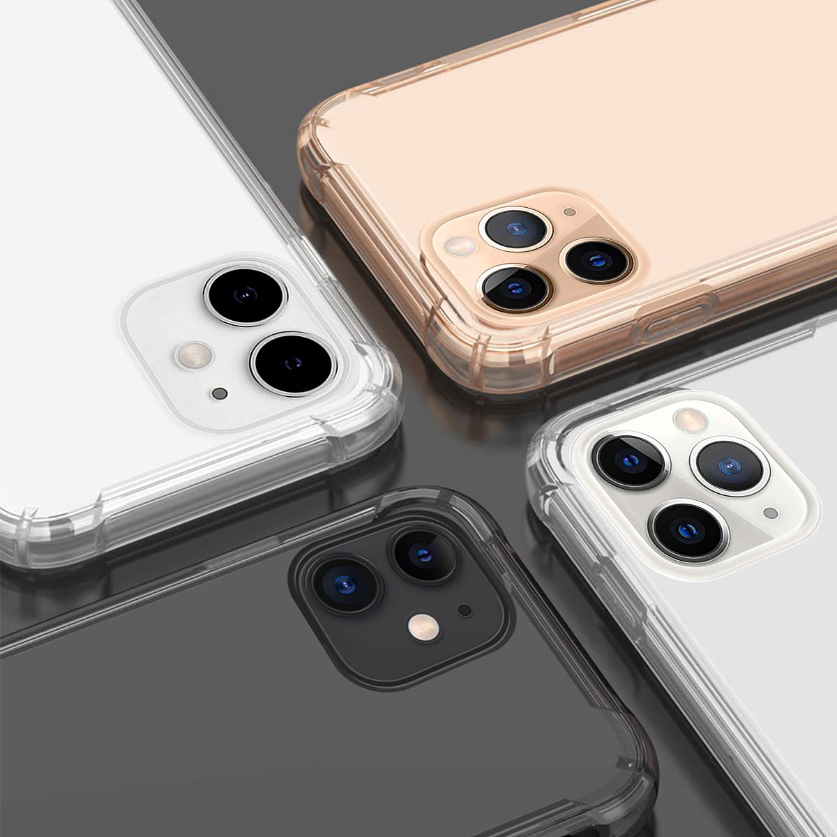 Custom iPhone 11 Phone Case with Multi-Photo Design | Shock-Absorbing TPU Bumper Protection | Clear Protective Cover for Everyday Use, Travel & Special Occasions