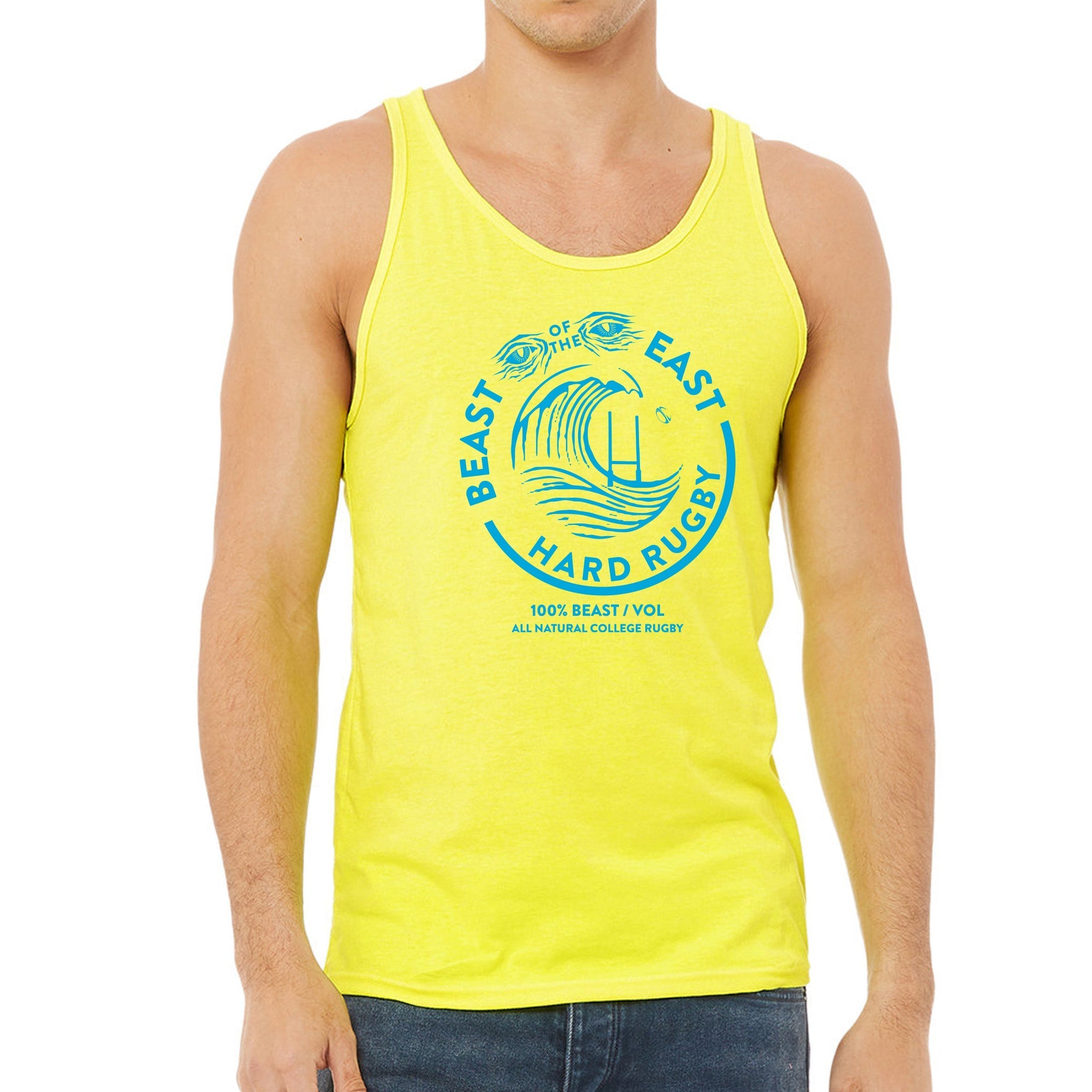 BOE 2022 Men's Rugby Tank Top - Breathable Athletic Shirt for Rugby, Gym & Outdoor Sports