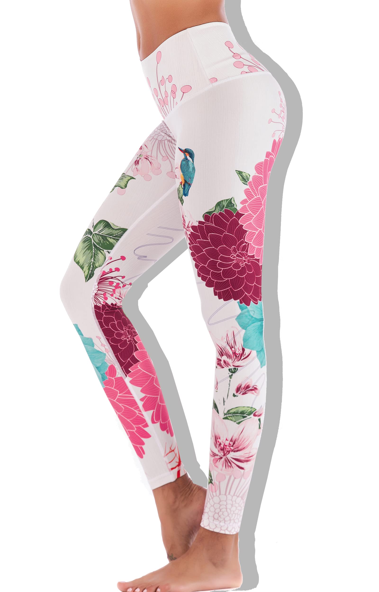 Chisportate Sustainable High Waisted Yoga Capris with Pockets - Women's Workout Leggings for Fitness, Running & Yoga | Eco-Friendly Activewear for Gym, Lounge & Outdoor Activities
