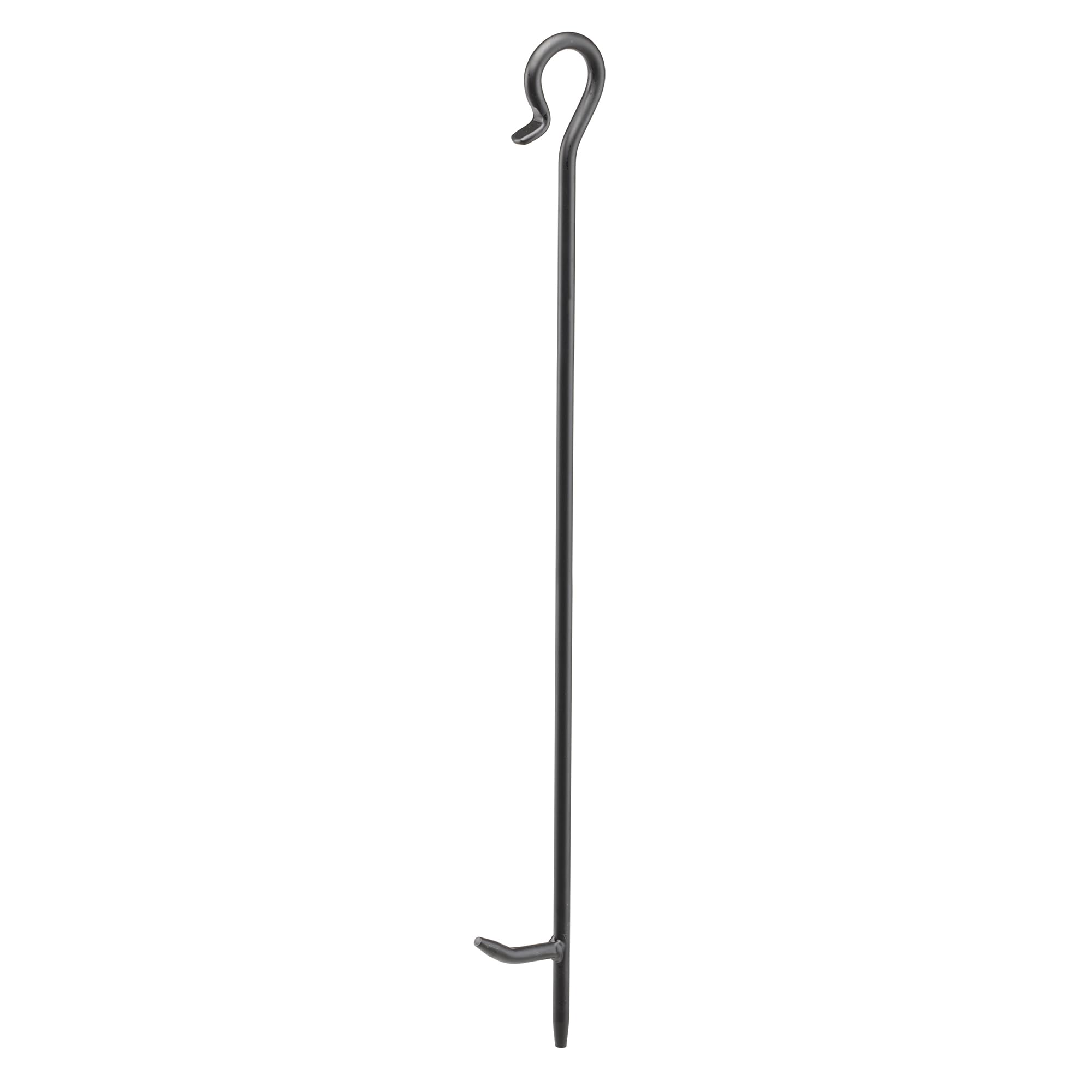 Uniflame 5-Piece Black Wrought Iron Fireplace Tools Set with Center Weave - Durable Fireplace Accessories for Indoor & Outdoor Fire Pits, Fireplaces, and Wood Stoves