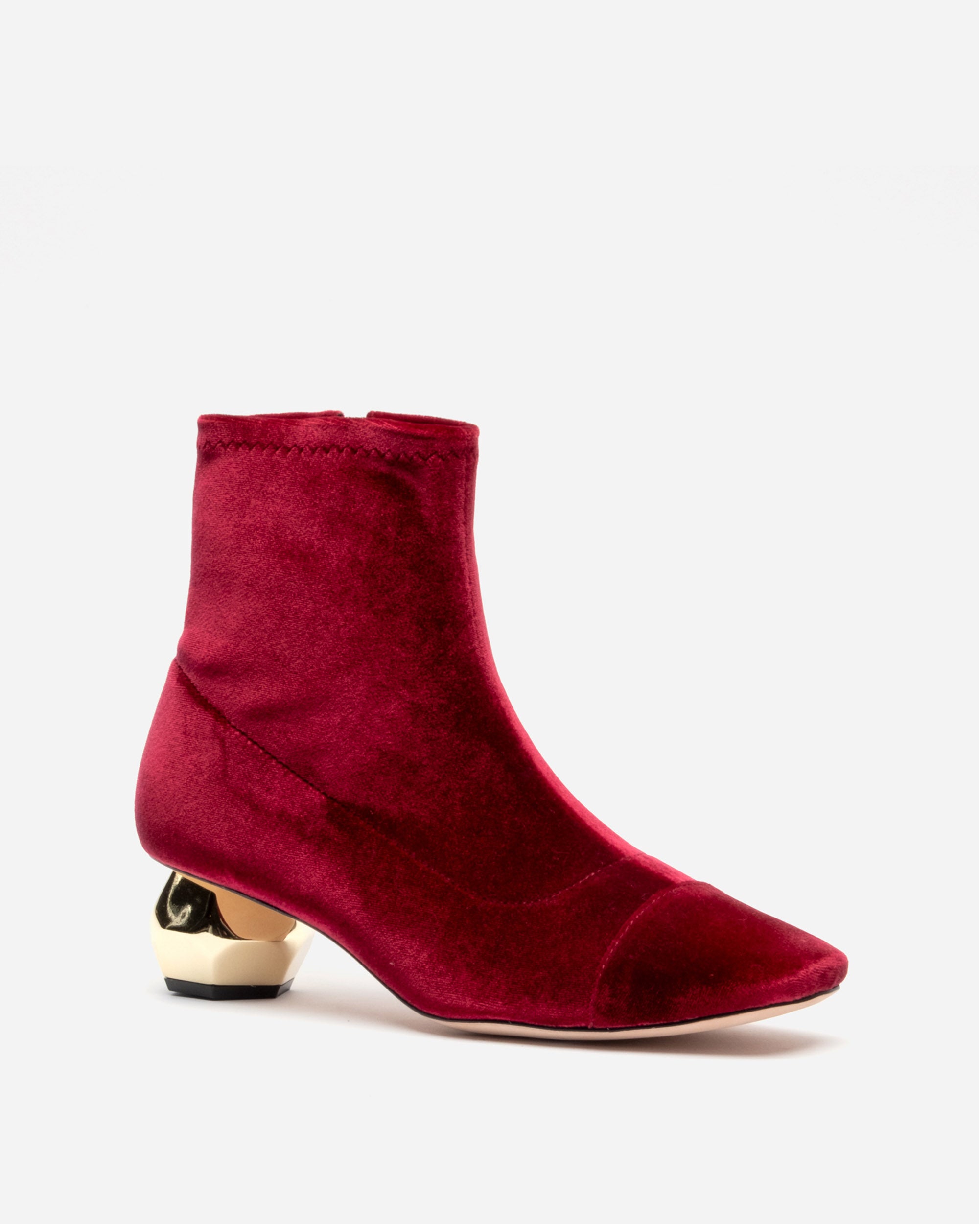Marnie Boots for Women - Velvet Berry Ankle Boots | Stylish & Comfortable Fall & Winter Shoes for Casual Outfits & Date Nights