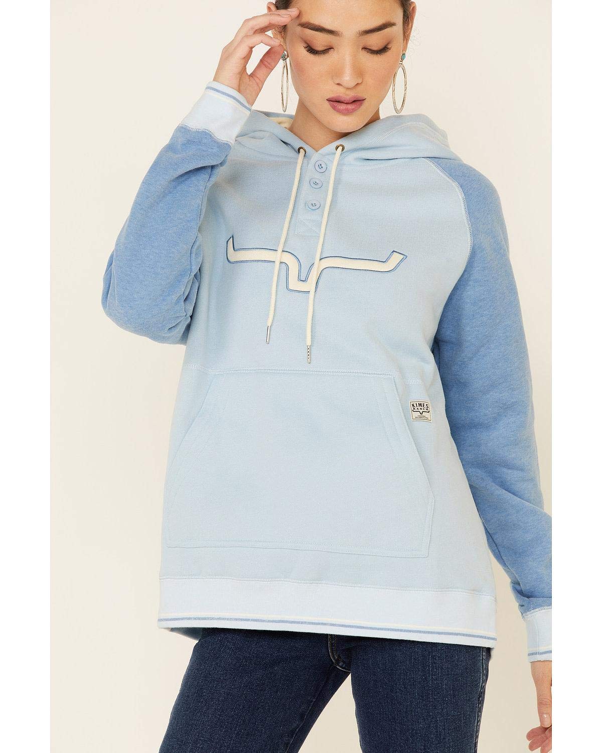 Kimes Ranch Women's Amigo Pullover Hoodie - Soft Fleece Hooded Sweatshirt for Casual Wear & Outdoor Activities