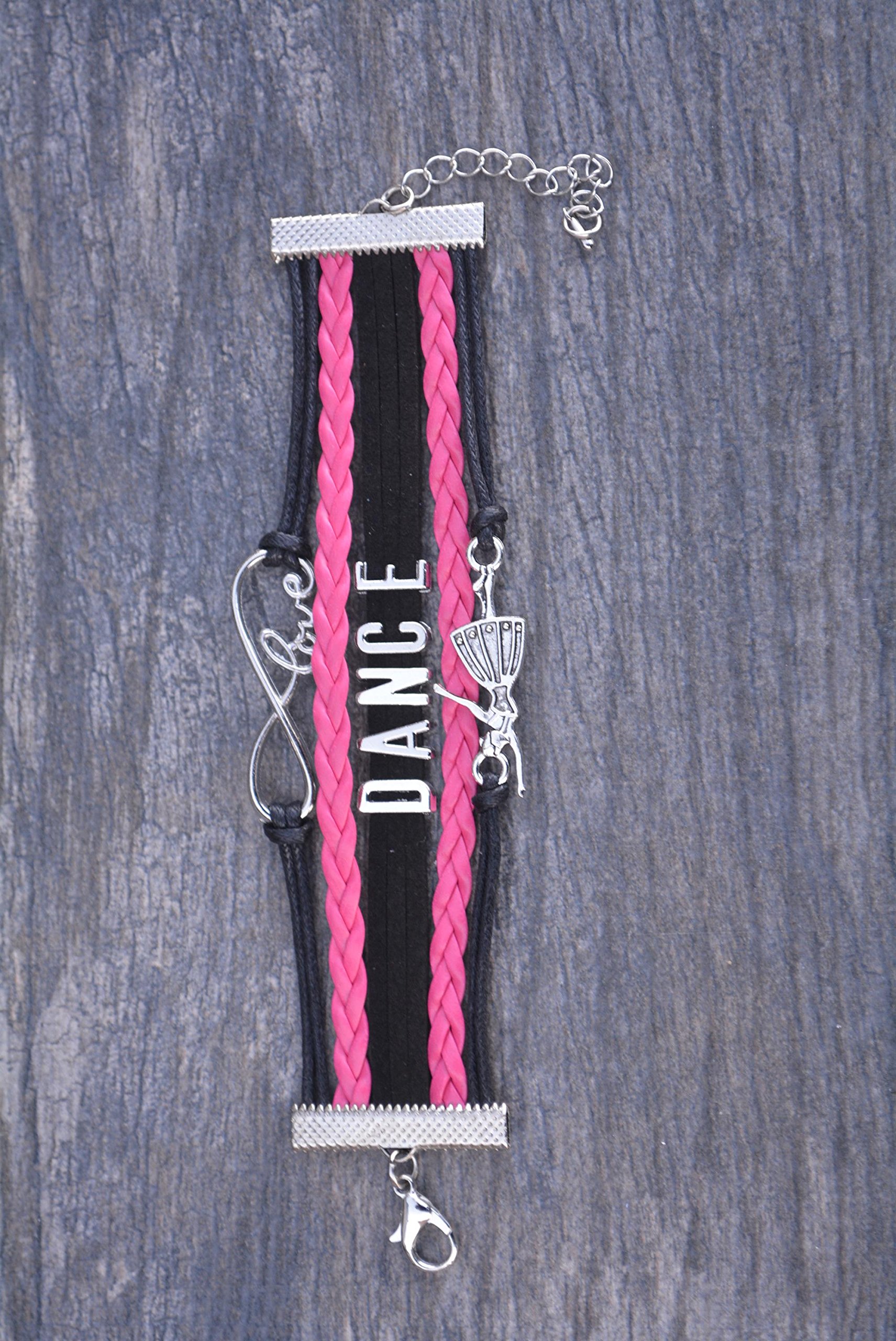 Infinity Dance Charm Bracelet - Elegant Ballet Jewelry Gift for Dancers - Perfect for Dance Recitals, Performances & Special Occasions
