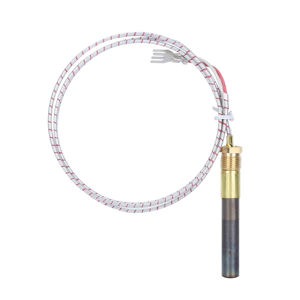 High-Quality Aluminum Thermopile Generator Replacement for Fireplace & Gas Stoves - Compatible with Heat Glo, Oven & Water Heater | Durable Fireplace Accessories for Home Heating & Outdoor Use