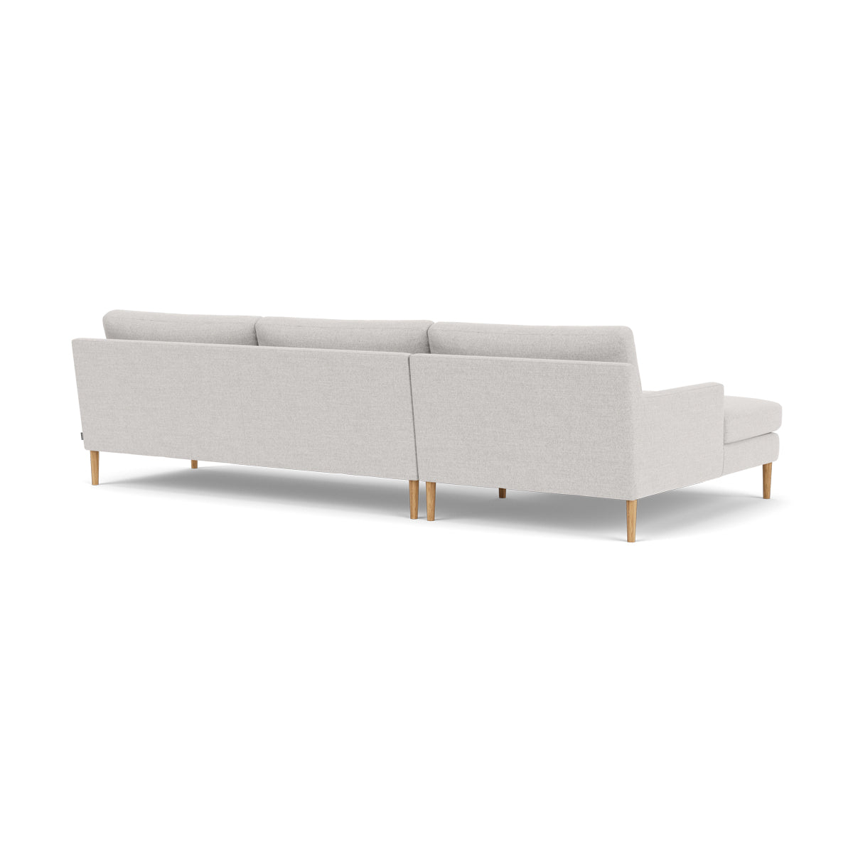 Astha Fabric Left Chaise Sofa - Modern L-Shaped Sectional Couch with Reversible Design for Living Room, Lounge & Home Theater Comfort