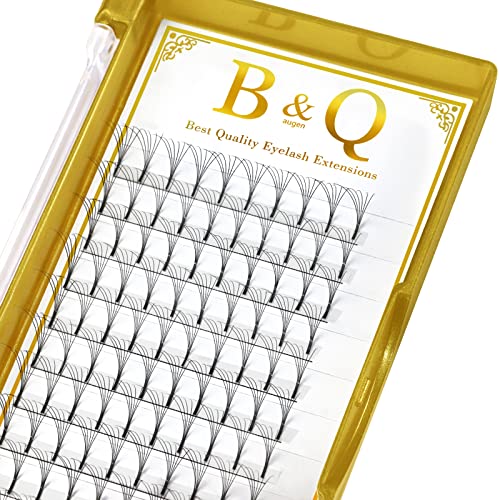 6D-D-0.10-14 Volume Eyelash Extensions - 0.07 & 0.10 Premade Lash Fans with C/D Curl for Professional Salon & DIY Use | Perfect for Weddings, Parties & Special Occasions
