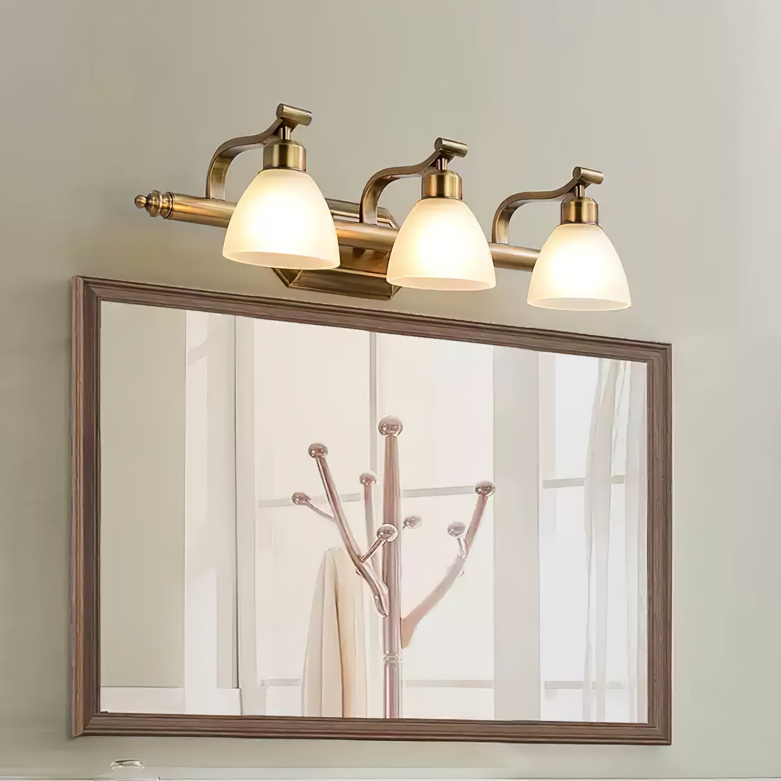 Lana Classic Bath Wall Light - Modern Waterproof LED Bathroom Sconce for Vanity Mirror Lighting, Perfect for Home Spa, Hotel & Luxury Bathroom Decor