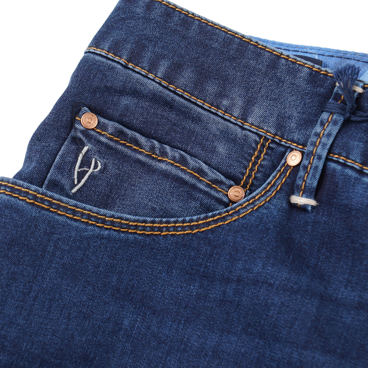 Orvieto Slim Fit Lightweight Jeans for Men - Comfortable Stretch Denim Pants with Classic Fit - Perfect for Casual Wear, Office & Travel
