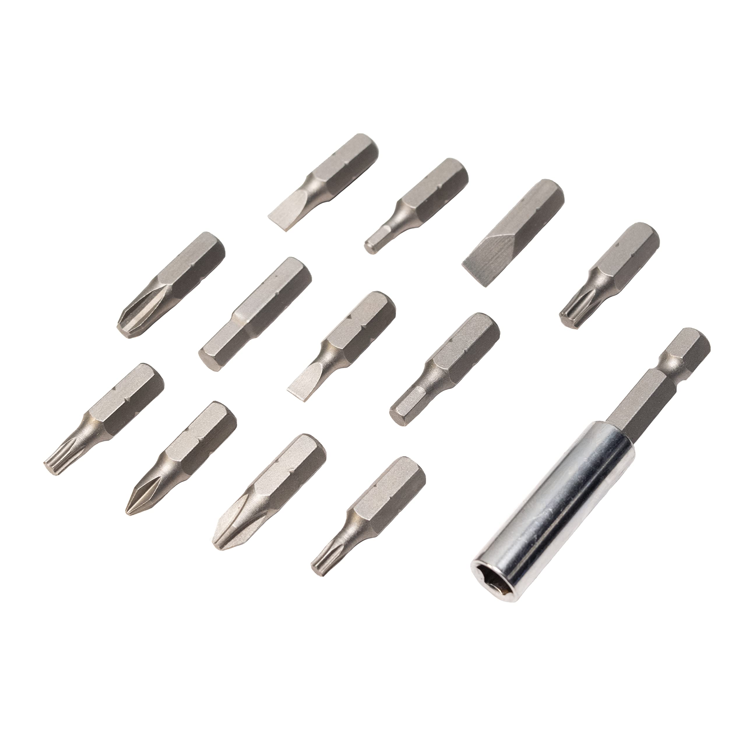 Century Drill & Tool 68908 7-Piece Screwdriver & Bit Set - Professional Screwdriver Kit for Home Repair, DIY Projects & Electronics Maintenance