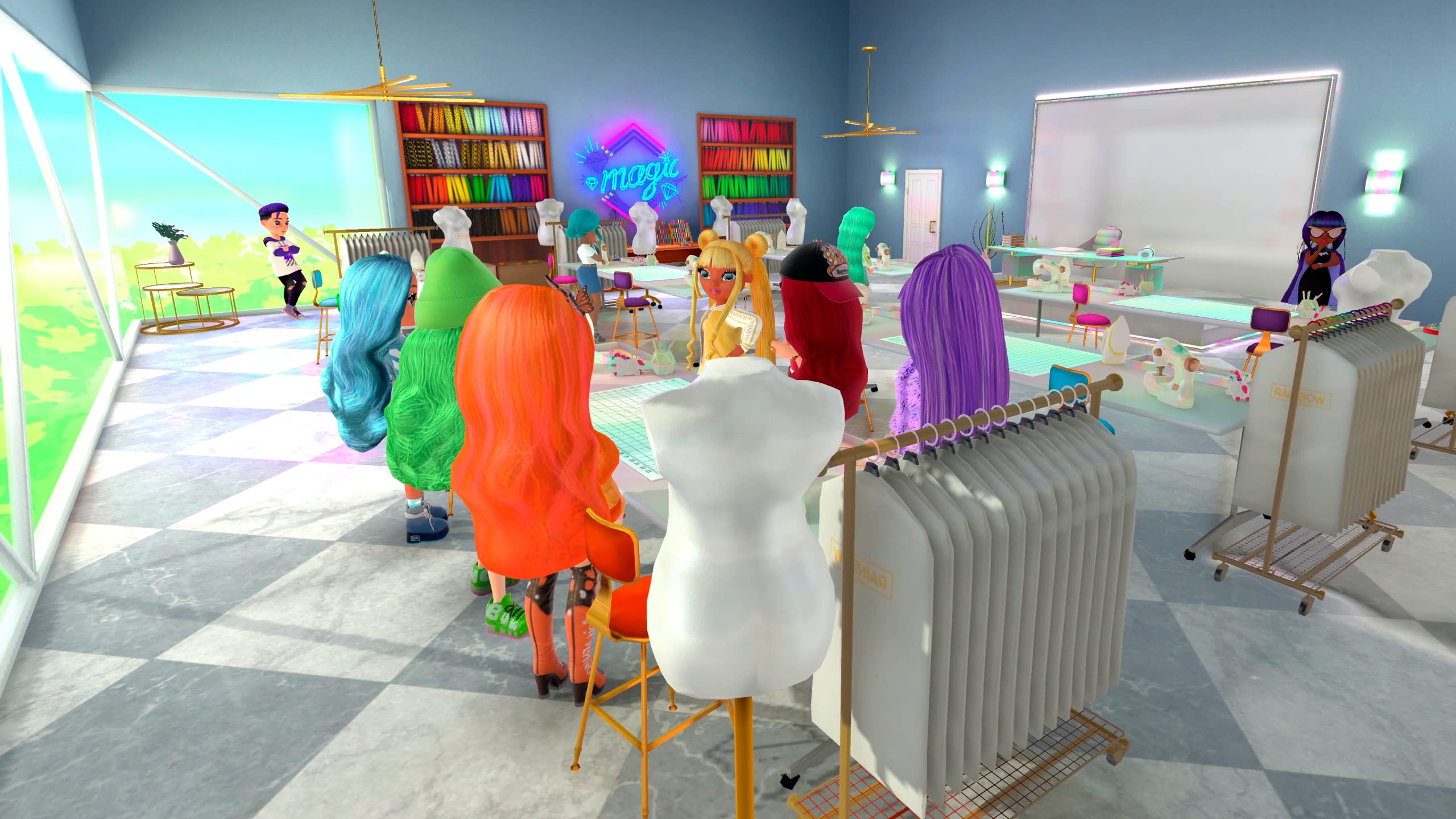 Rainbow High: Runway Rush - Nintendo Switch Game | Fashion Doll Dress-Up & Runway Competition for Kids & Teens | Perfect for Birthday Gifts & Family Game Nights