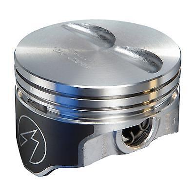 SPEED PRO Hypereutectic Flat Top Pistons Set of 8 for Chevy Small Block 383 Engine - Compatible with 5.7 Rod STD - High Performance Upgrade for Racing & Engine Rebuilds