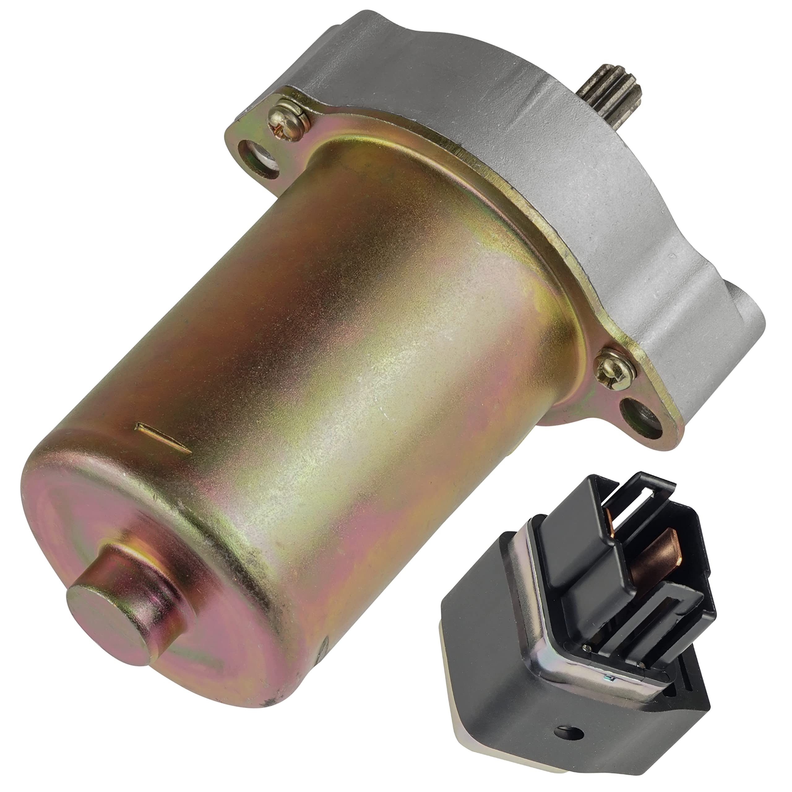 Caltric Starter Relay Solenoid for Polaris Sportsman 90 (2007-2016) & Sportsman 110 (2016-2020) - ATV Replacement Part for Off-Road Adventure & Trail Riding