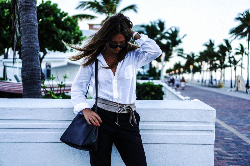 Genuine Leather Wrap Belt for Women - Stylish Grey Waist Cincher - Perfect for Dresses, Skirts & High-Waisted Outfits