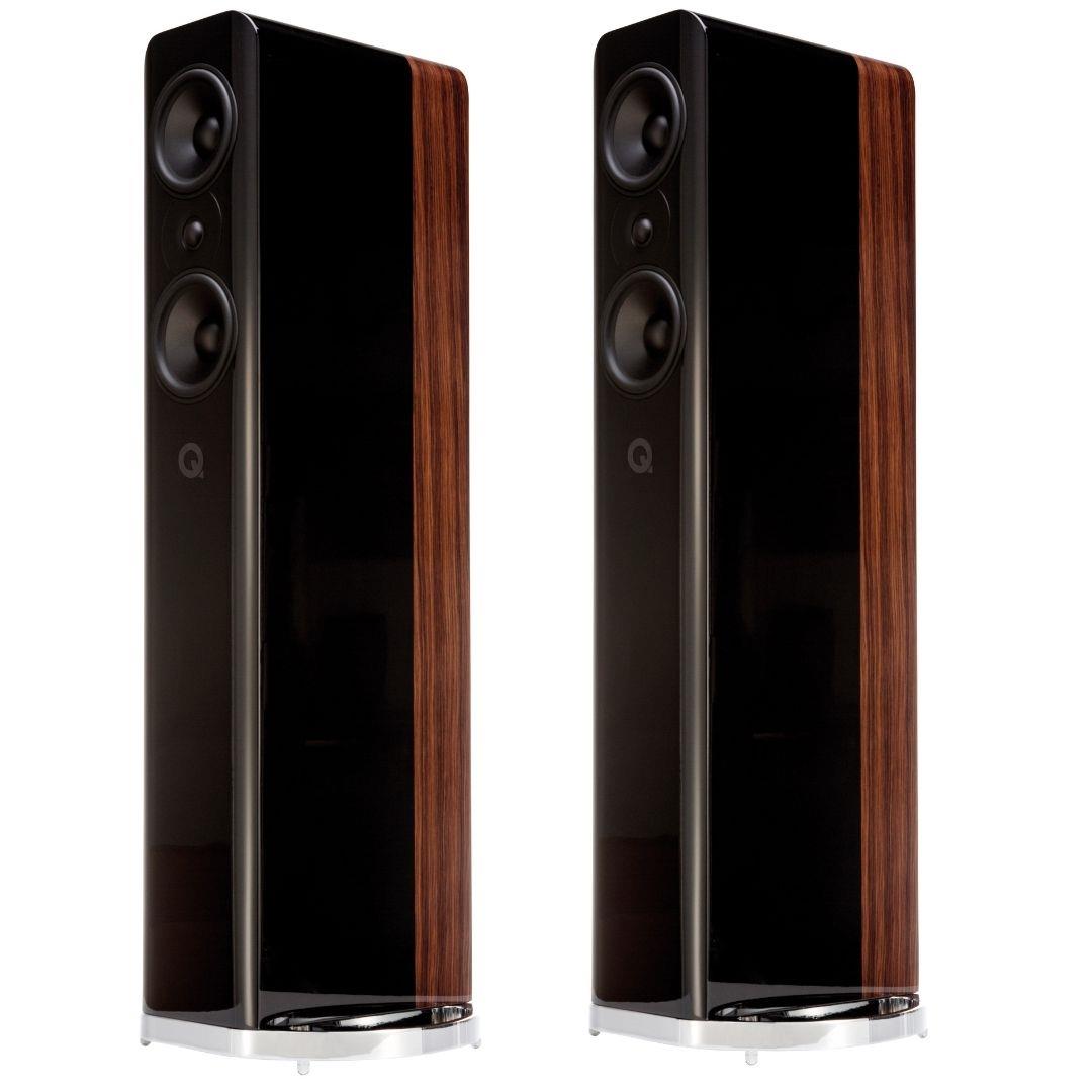 Q Acoustics Concept 500 High-End Floorstanding Speakers (Pair) - Premium Home Theater & Audiophile Sound System for Living Room, Studio & Music Lovers