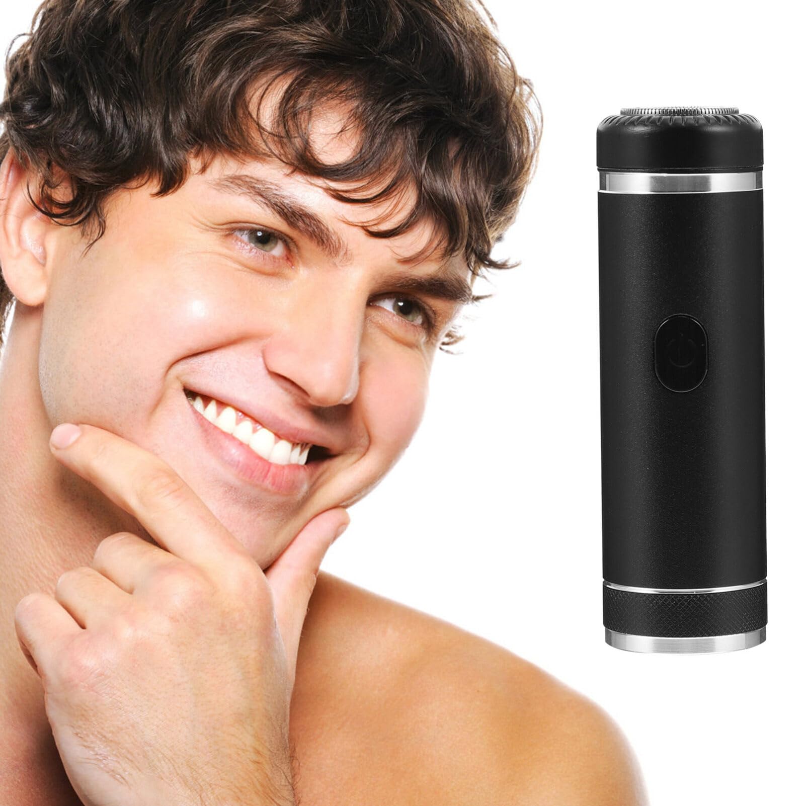 POPETPOP Electric Beard Trimmer for Men & Women - Rechargeable USB Shaver with Waterproof Design, Smooth Cutting Blades, Compact & Portable - Perfect for Travel, Home & Gym Use