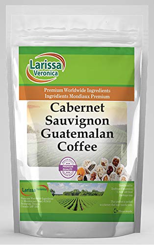 Premium Guatemalan Cabernet Sauvignon Flavored Whole Coffee Beans - 16oz Gourmet Natural Wine Barrel-Aged Coffee for Home Brewing & Gifting (ZIN: 548224) | Perfect for Morning Brew, Afternoon Relaxation & Special Occasions