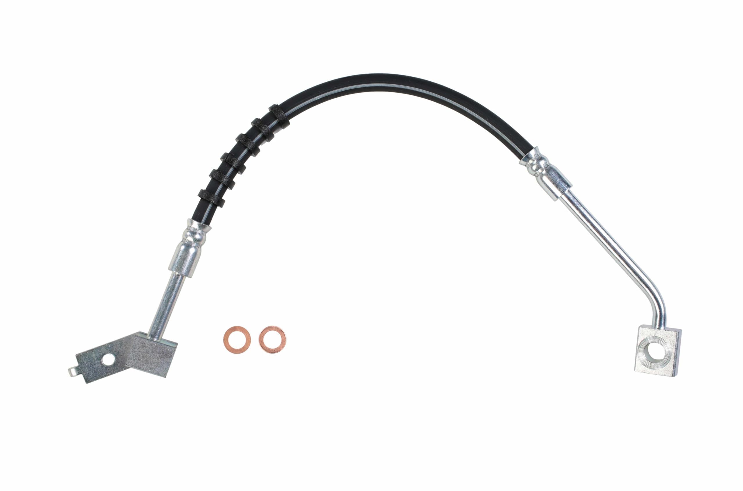 Sunsong 2201246 Brake Hydraulic Hose - High Performance Replacement for Smooth Braking | Perfect for Trucks, SUVs, and Off-Road Vehicles