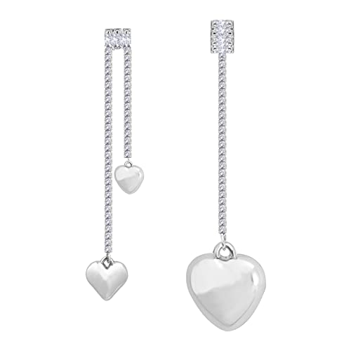 B7:gold heart earrings