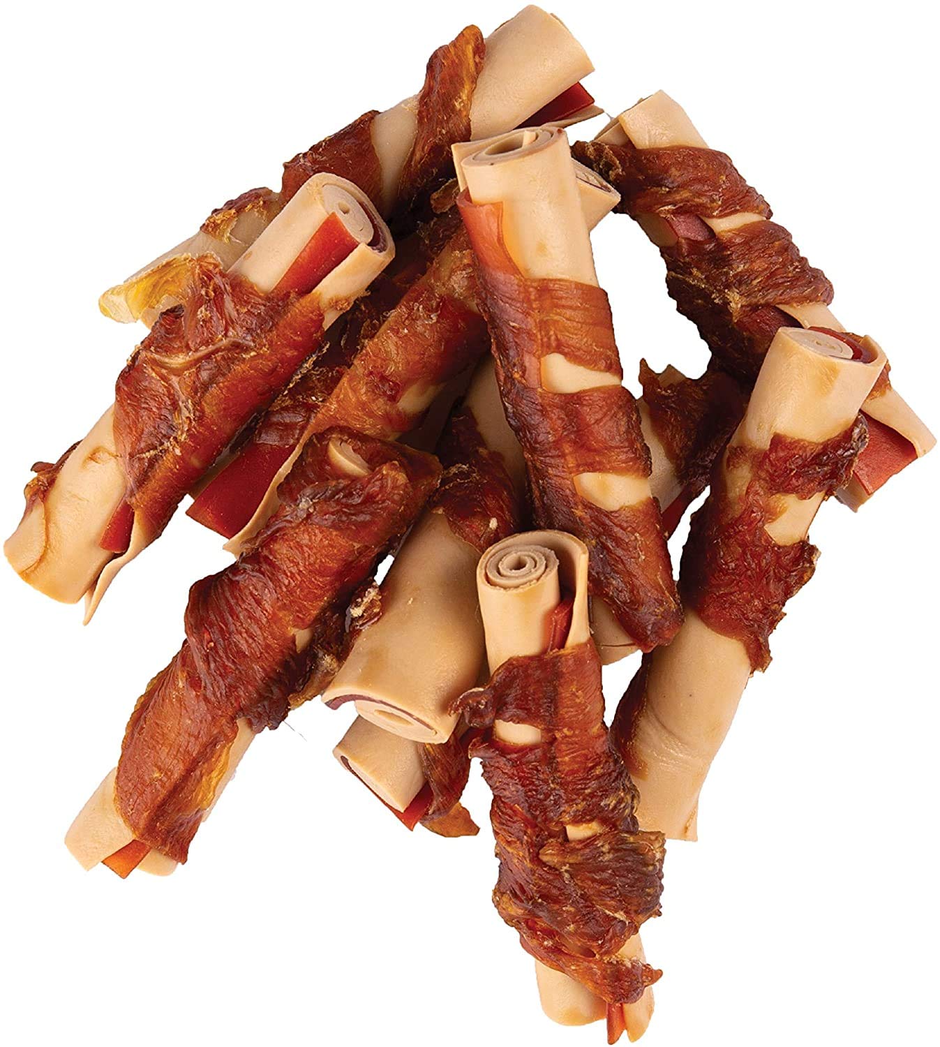 DreamBone Mini Sticks Wrapped With Real Chicken - Rawhide Free Dog Chew Treats for Small Dogs (15 Count) - Perfect for Training, Teething & Dental Health