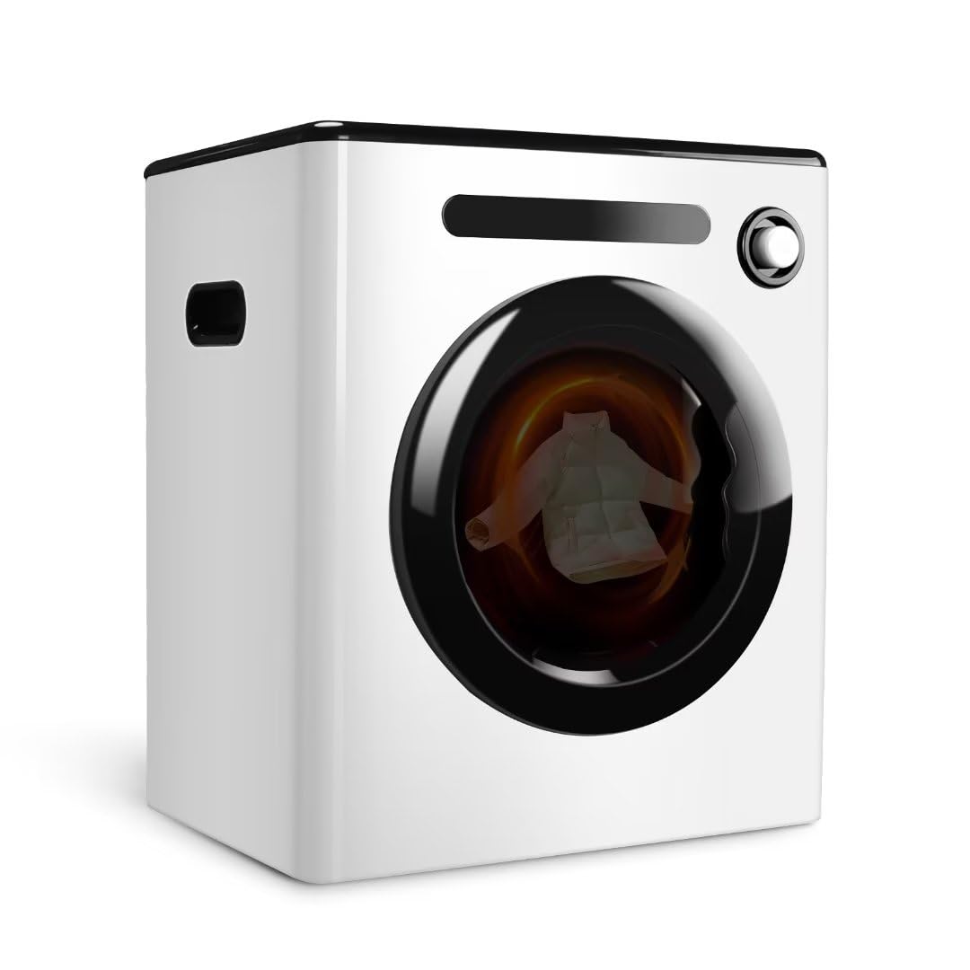 DS-04-WHITE Compact Clothes Dryer - Energy Efficient Electric Laundry Dryer for Apartments, Dorms & Small Spaces - White (Perfect for Tiny Homes, RVs & Travel)
