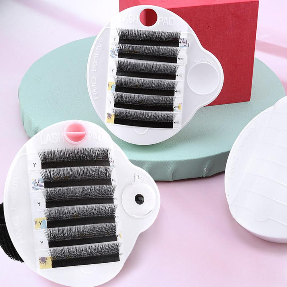 Beaupretty Professional Eyelash Extension Hand Plate Holder - Adjustable Wrist Strap Lash Pallet Stand for Eyelash Artists & DIY Makeup - Perfect for Salon, Home & Travel Use