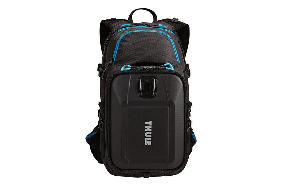 Thule Legend Waterproof Backpack for GoPro Cameras - Durable Black Hiking & Travel Backpack for Adventure Photography & Outdoor Activities