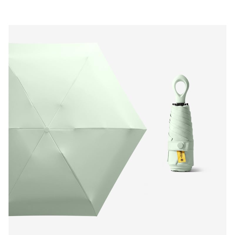 Compact Mini Umbrella for Women - Small Travel Umbrella for Purse, Lightweight & Waterproof Folding Umbrella - Perfect for Rainy Days, Commuting, Travel & Everyday Carry