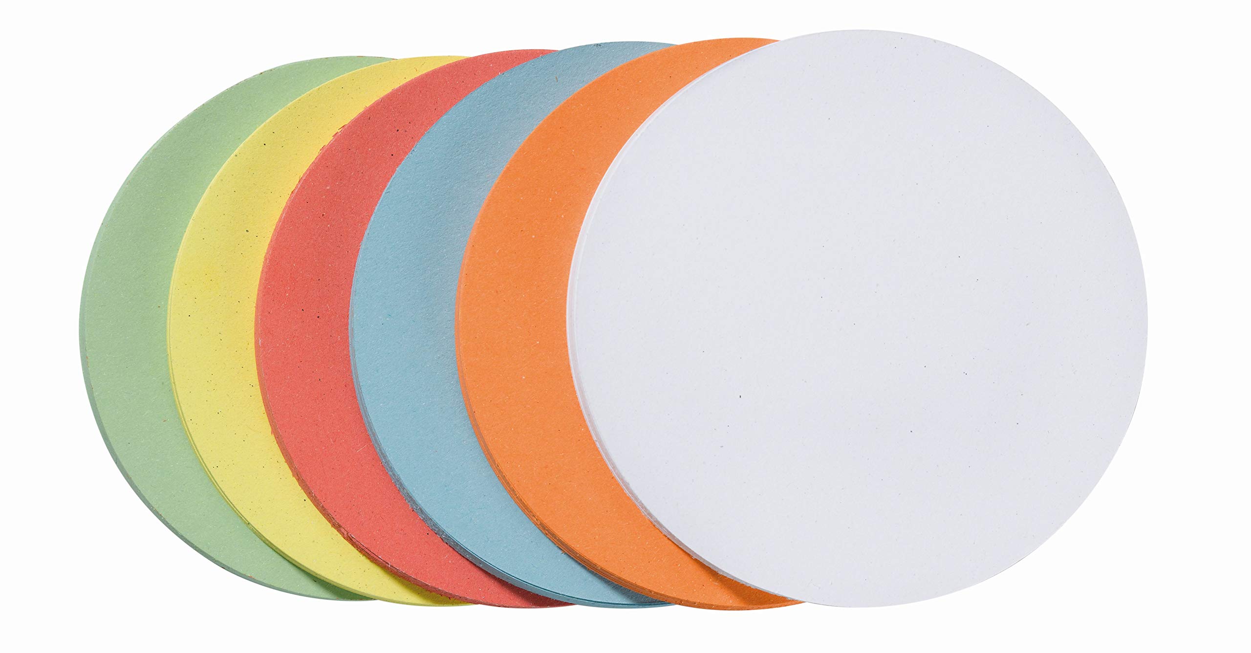 Franken UMZS2099 Self-Adhesive Presentation Cards - 300-Pack Multicolor for Office, School & Business Meetings - Perfect for Notes, Labels & Organization