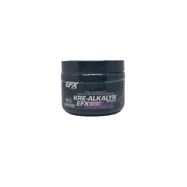 EFX Sports Kre Alkalyn EFX Powder - Premium Creatine Supplement for Muscle Growth & Performance (Blue Frost, 110g) - Ideal for Athletes, Bodybuilders & Fitness Enthusiasts